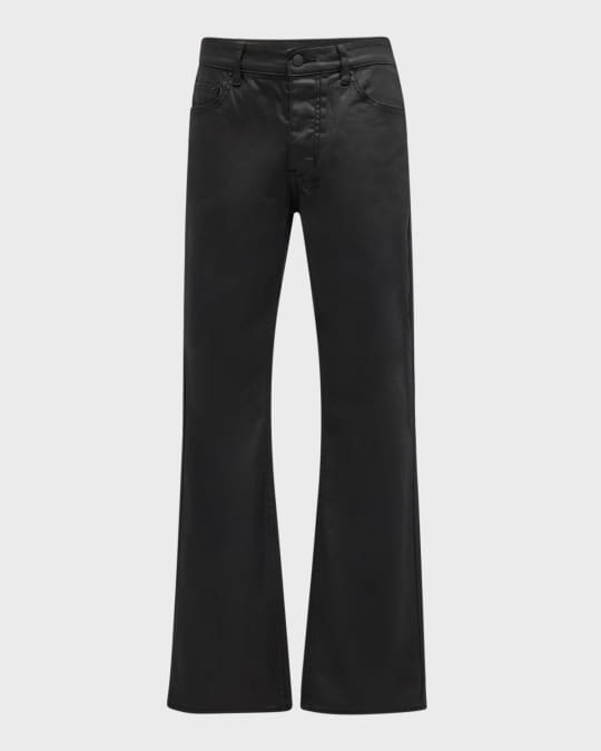 Ksubi Men's Bronko Black Wax Bootcut Jeans | Neiman Marcus
