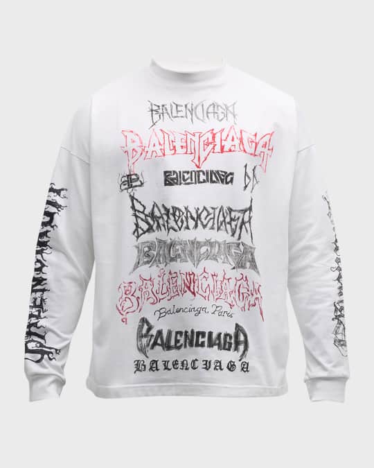 BALENCIAGA グラフィックメタル ミディアムフィットTシャツ（FW23） BALENCIAGA グラフィックメタル ミディアムフィットTシャツ（FW23）