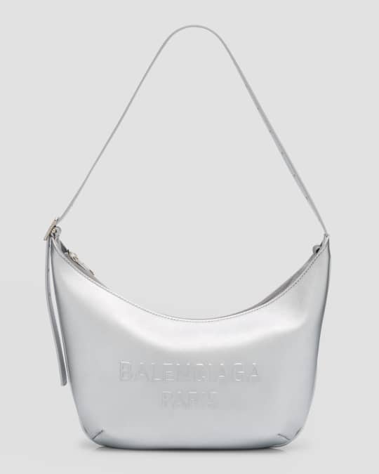 ★Balenciaga Mary-Kate Sling Bag ショルダーバッグ シルバー Balenciaga Mary-Kate Metallic Sling Bag | Neiman Marcus