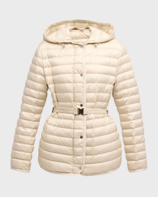 【送関込】MONCLER☆Oredon mid-length down jacket Moncler Oredon Short Puffer Parka Jacket | Neiman Marcus