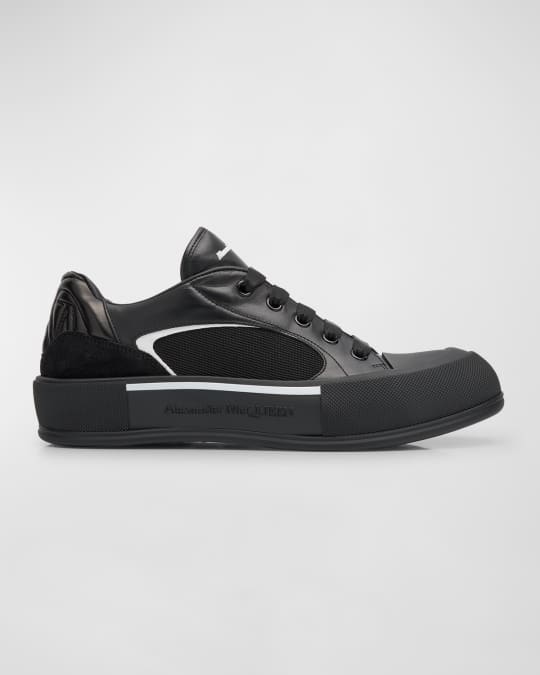 Alexander McQueen Men s Skate Deck Plimsoll Sneakers Neiman Marcus