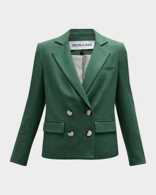 Veronica beard green blazer discount