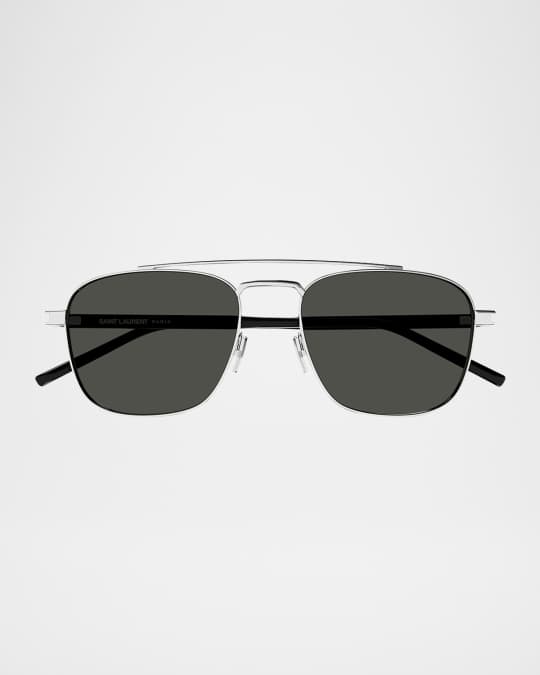 saint laulent クラヴァット　黒×白 Saint Laurent SL 564 006 Sunglasses - US