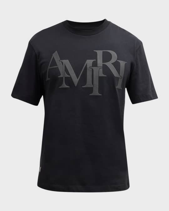 Men's Staggered Logo T-Shirt