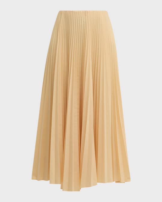 Yellow pleated skirt 8x10 top