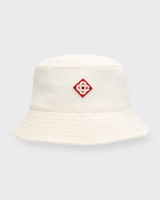 CASABLANCA Men's Diamond Logo Bucket Hat | Neiman Marcus