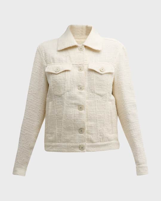 Eleventy Button-Down Tweed Jacket | Neiman Marcus
