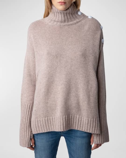 【激安アウトレット!】 Zadig & Voltaire Alma Cashmere Turtleneck Sweater | Neiman トップス