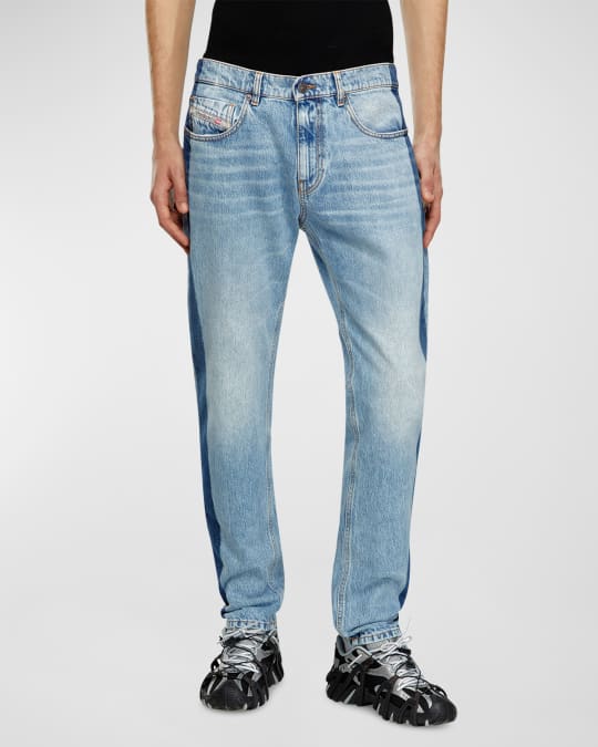 Diesel striped jeans cheap