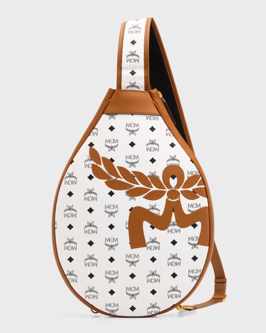 MCM メンス　テサゲカバン MCM Men's Tennis Racket Cover in Mega Laurel Visetos | Neiman Marcus
