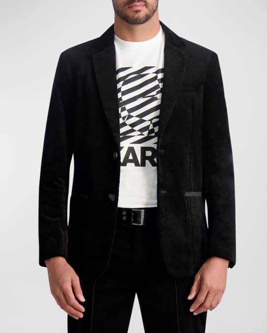 Men's Corduroy 2-Button Blazer
