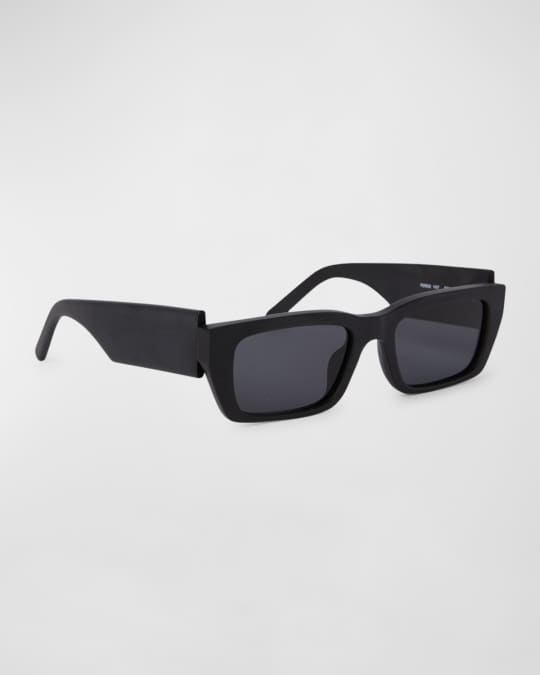 Palm Acetate Rectangle Sunglasses 