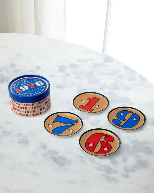 1976 Bicentennial Coasters, Set of 4 