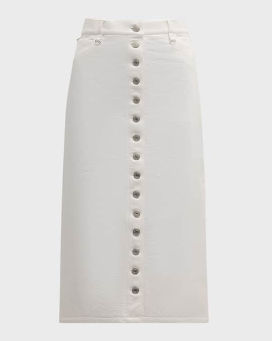 Vinyl skirt midi cheap