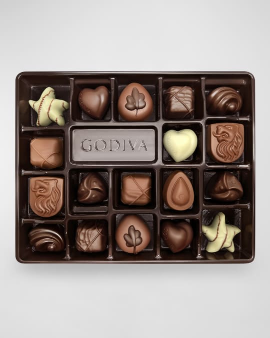 Godiva Chocolatier Chocolatier Gold Gift Box, 18 Count | Neiman Marcus