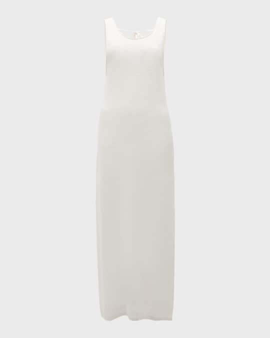 Onia Linen Knit Tank Maxi Dress | Neiman Marcus