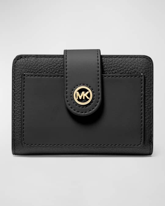マイケルコース　MK CHARMタブコンパクトポケットウォレットスモール MK CHARM(MK チャーム) タブ コンパクト ポケット ウォレット