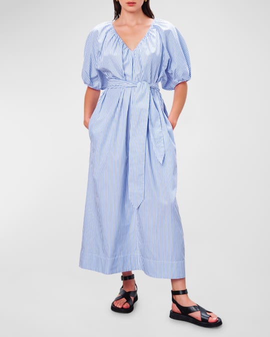 Alora Striped Maxi Dress