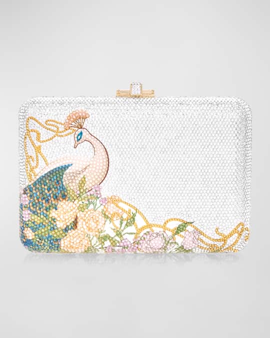 Judith leiber peacock clutch sales