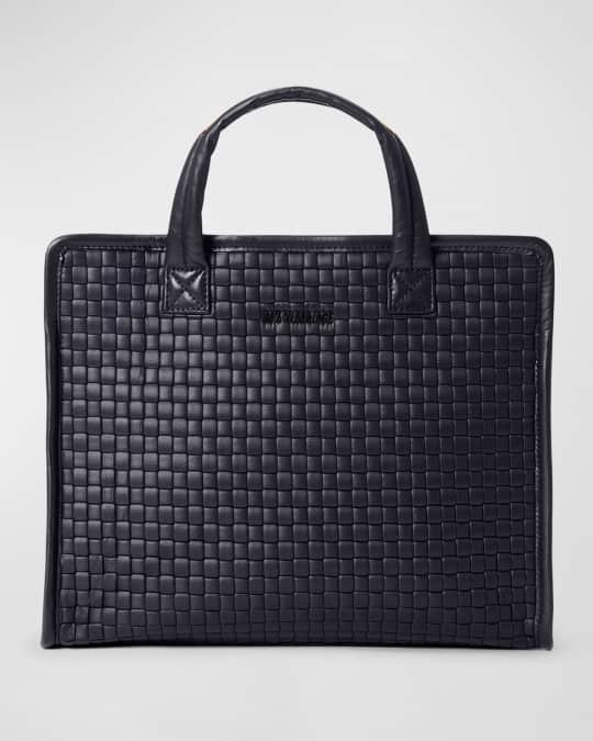 MZ WALLACE Medium Woven Box Tote Bag | Neiman Marcus