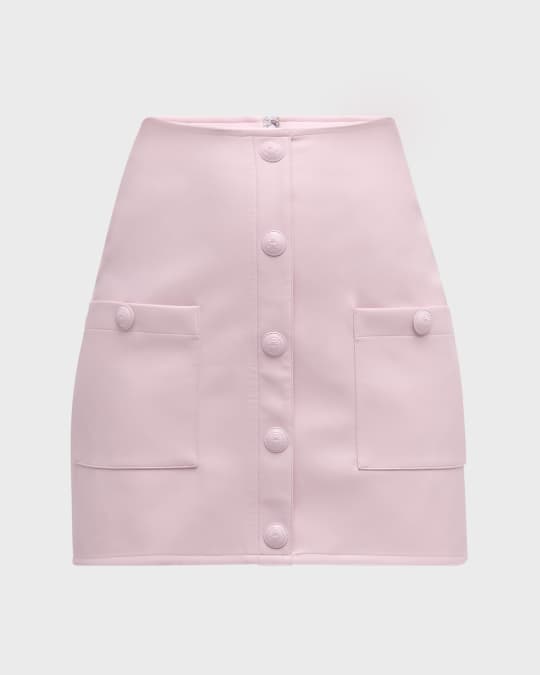 Truman Faux Leather Mini Skirt