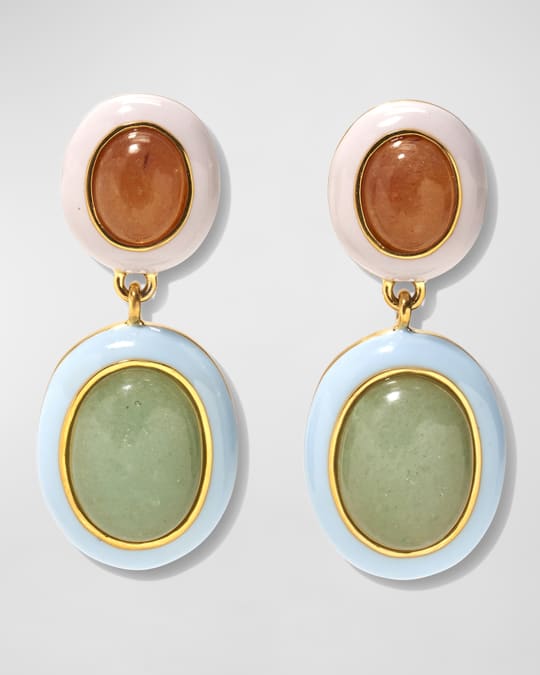 Lizzie Fortunato PAPAYA EARRINGS Neiman Marcus