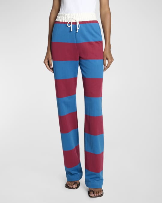 Red striped pajama pants clearance