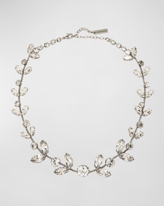 Jennifer Behr Liza Crystal Necklace Neiman Marcus