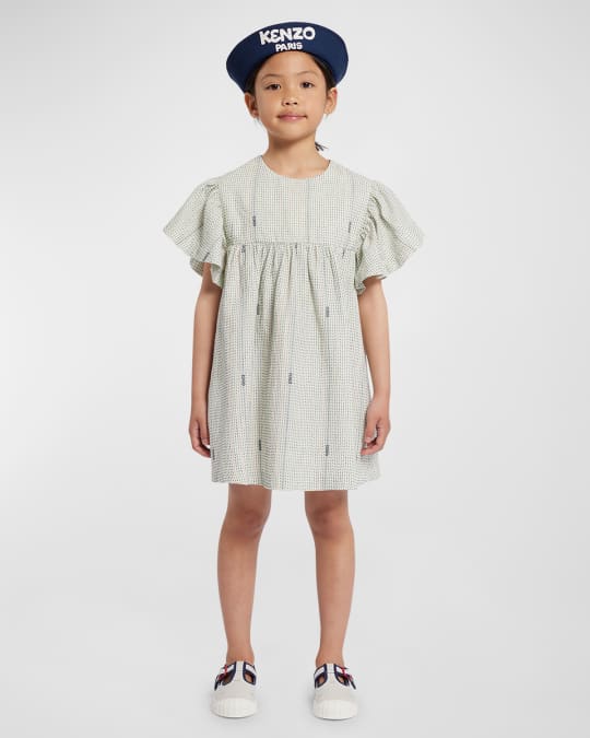 Kenzo ruffle dress new arrivals