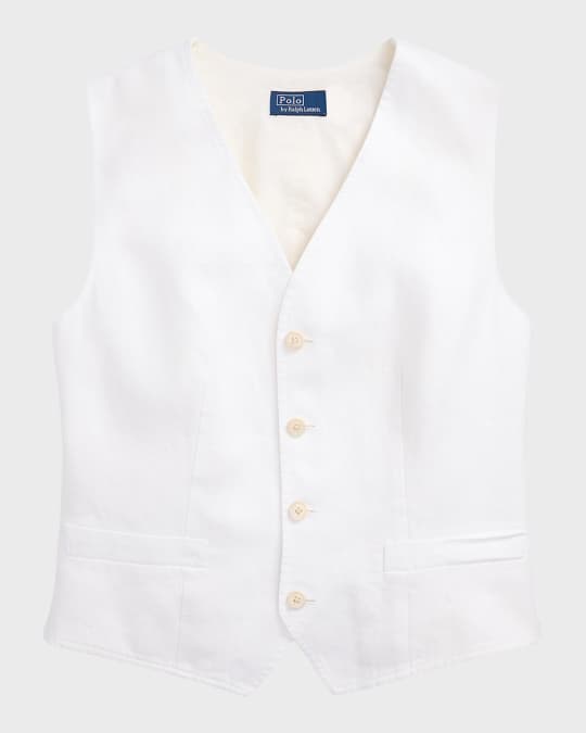 トップス louren cotton embroidery vest POLO RALPH LAUREN Embroidered cotton vest | NET-A-PORTER