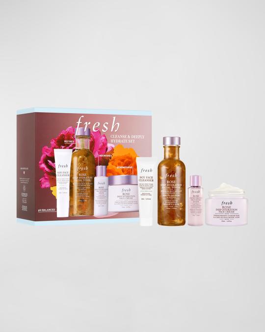 Fresh Limited Edition Cleanse & Deeply Hydrate Gift Set ($91 Value ...
