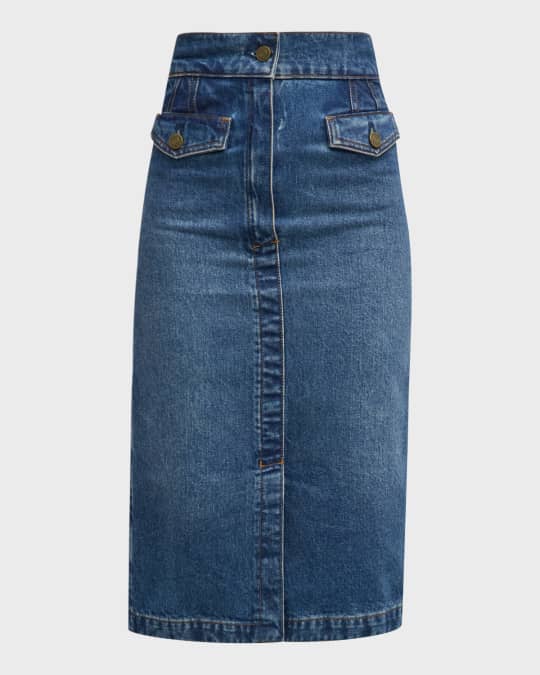 Frame denim pencil skirt outlet