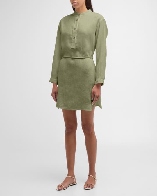 beige long sleeve dress mini When You Sleep Long Sleeve Mini Dress | Beige | Womens