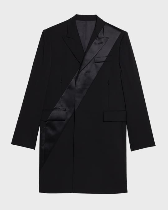 Men's Tuxedo Car Coat