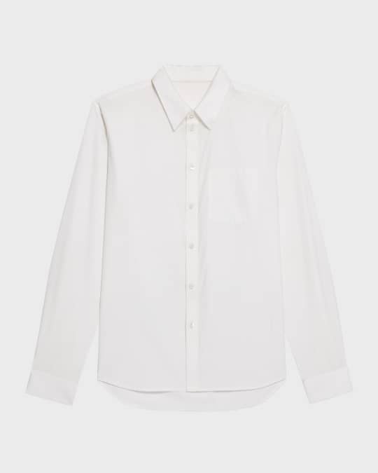 Men's Classic Button-Down Soft Cotton Shirt