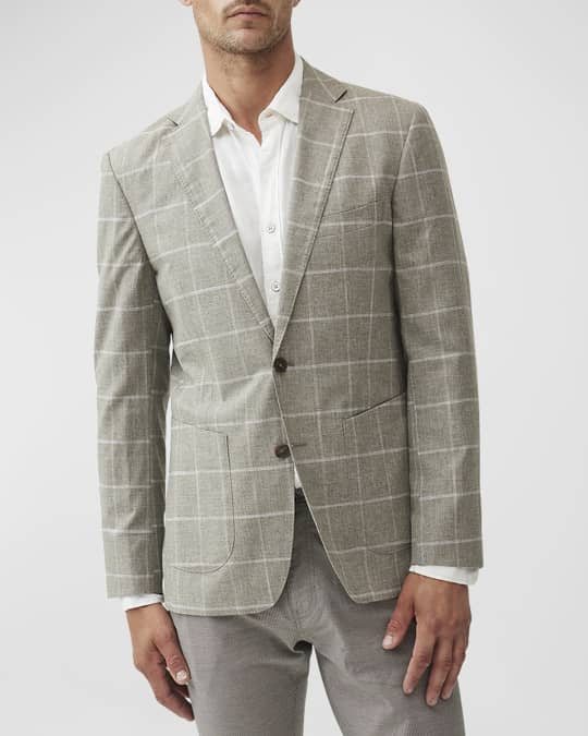 Men's Rossmore Check Two-Button Sport Coat