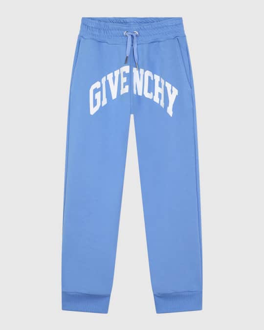 Boy's Logo-Print Drawstring Jogging Pants, Size 8-14
