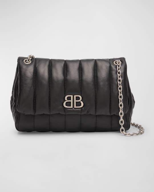 Balenciaga Monaco Mini Quilted Shoulder Bag | Neiman Marcus