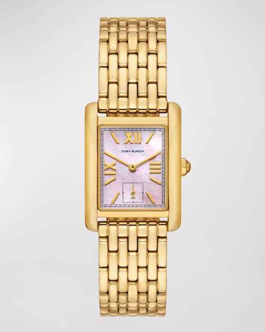 Tory Burch The Eleanor Watch Gold Tone Stainless Steel Neiman Marcus
