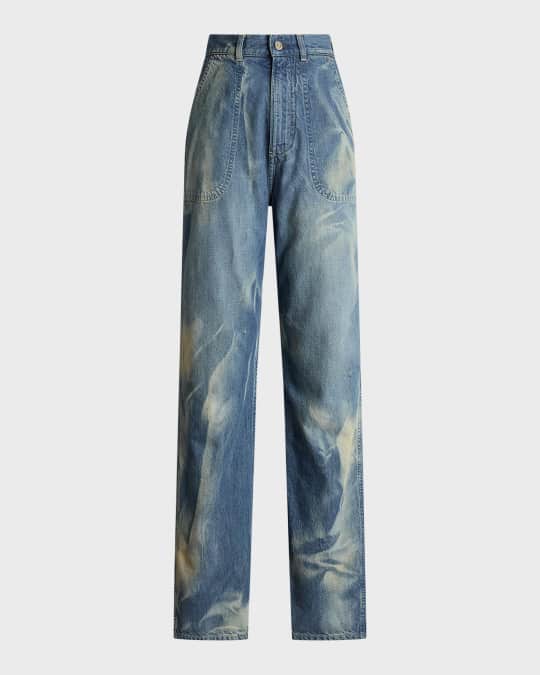 Driss Wide-Leg Denim Jeans