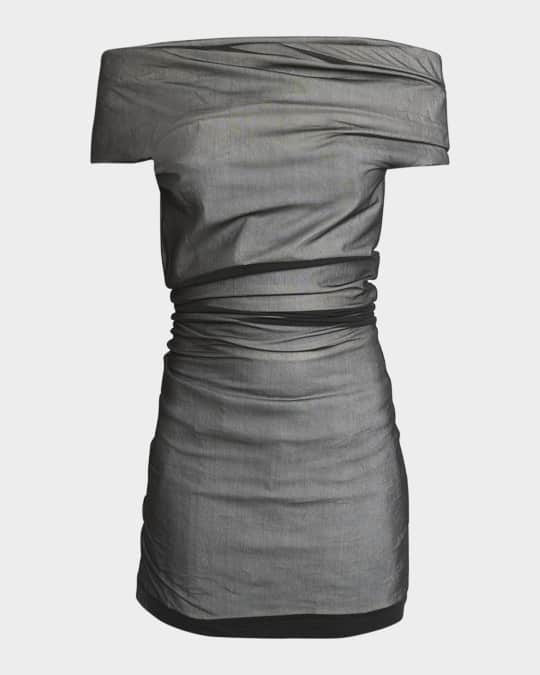 Allegra Off-Shoulder Ruched Top