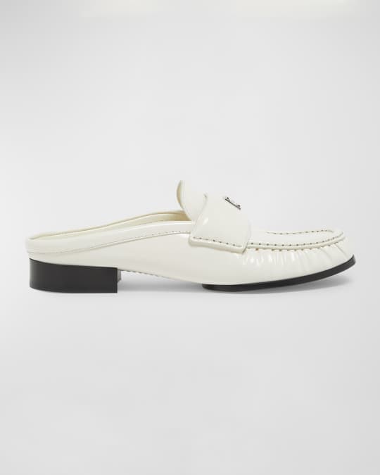 Givenchy 4G Patent Leather Mule Loafers Neiman Marcus