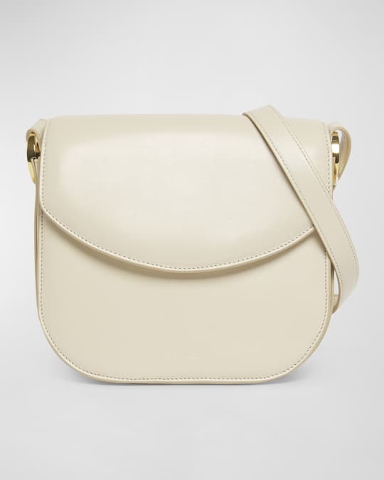 JIL SANDER 'COIN' MIDI LEATHERショルダーバッグ Jil Sander Coin Medium Leather Crossbody Bag | Neiman Marcus