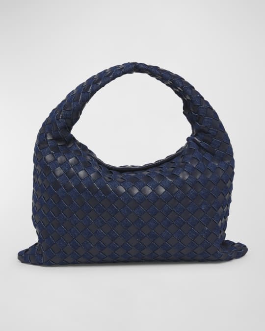Bottega Veneta Small Hop Denim Bag | Neiman Marcus