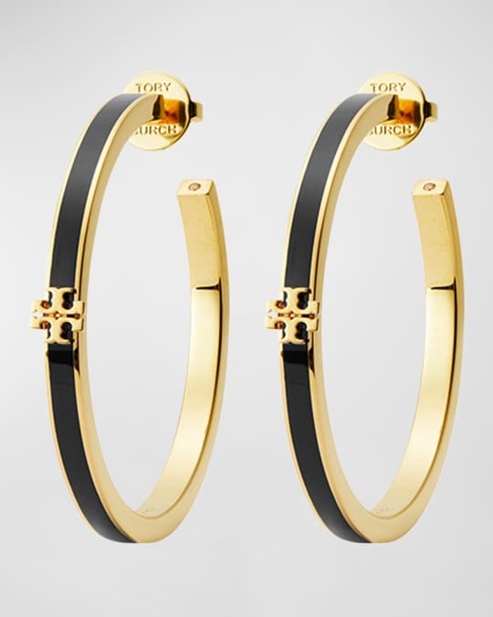 ピアス [ TORY BURCH ] KIRA ENAMEL HOOP EARRING Kira Enamel Hoop Earring: Women's Designer Earrings | Tory Burch