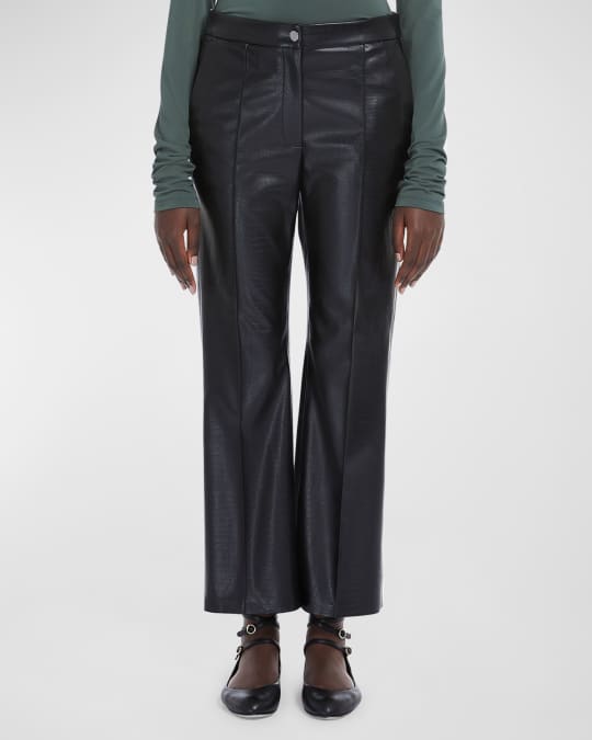 【送料&関税込】'S Max Mara Classic Straight-leg Pants WEEKEND MAX MARA STRAIGHT LEG PANTS - NAVY | Garmentory