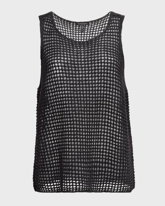 Eileen fisher linen shell clearance