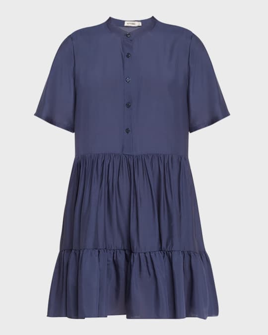 Livia Chiffon Smock Waist Dress Livia Chiffon Smock Waist Dress
