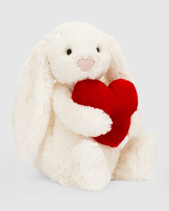 Jellycat Bashful Heart Bunny | Neiman Marcus