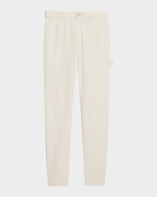 Men's Zaine Straight-Leg Canvas-Stretch Carpenter Pants